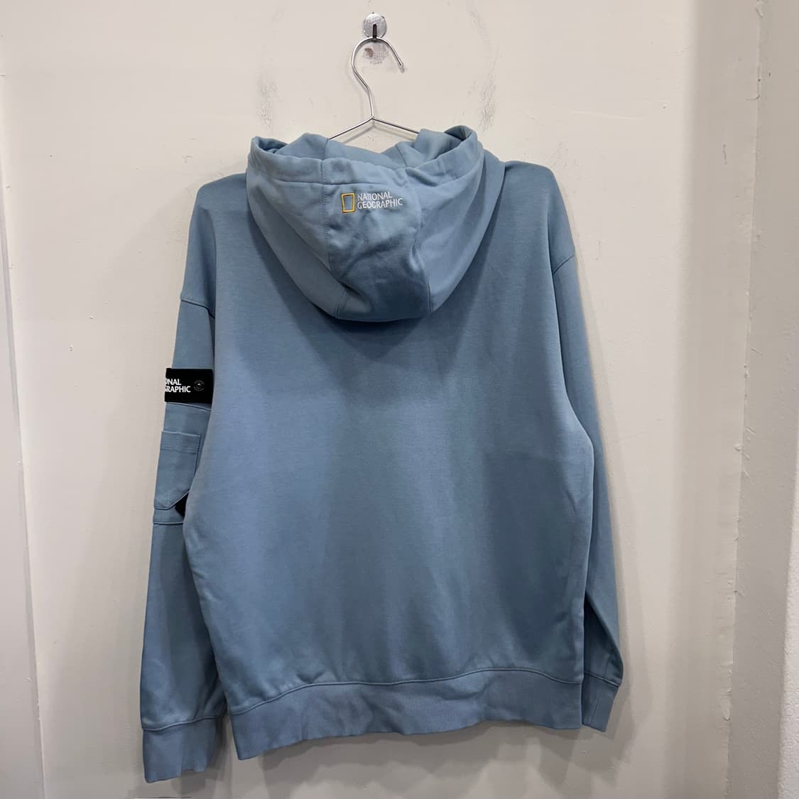 내셔널지오그래픽 슬리브와펜 코튼 후드티 상품이미지5