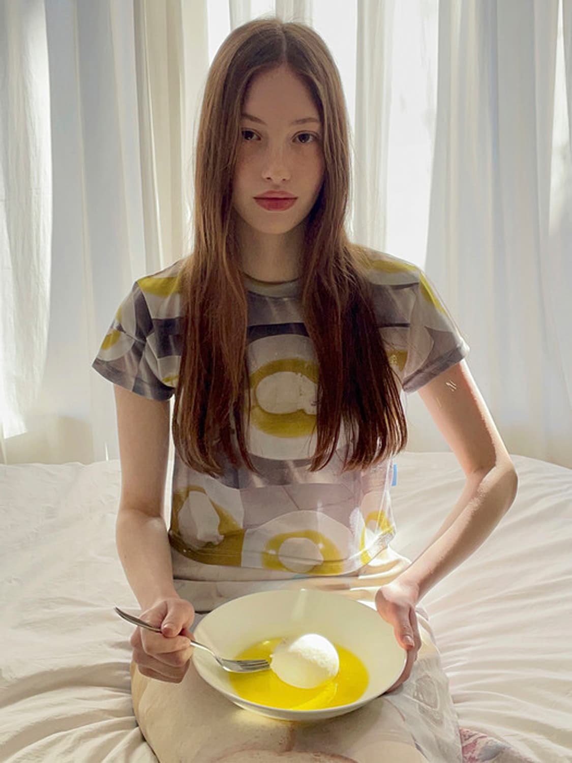 시눈 BURRATA CHEESE T-SHIRT 상품이미지1