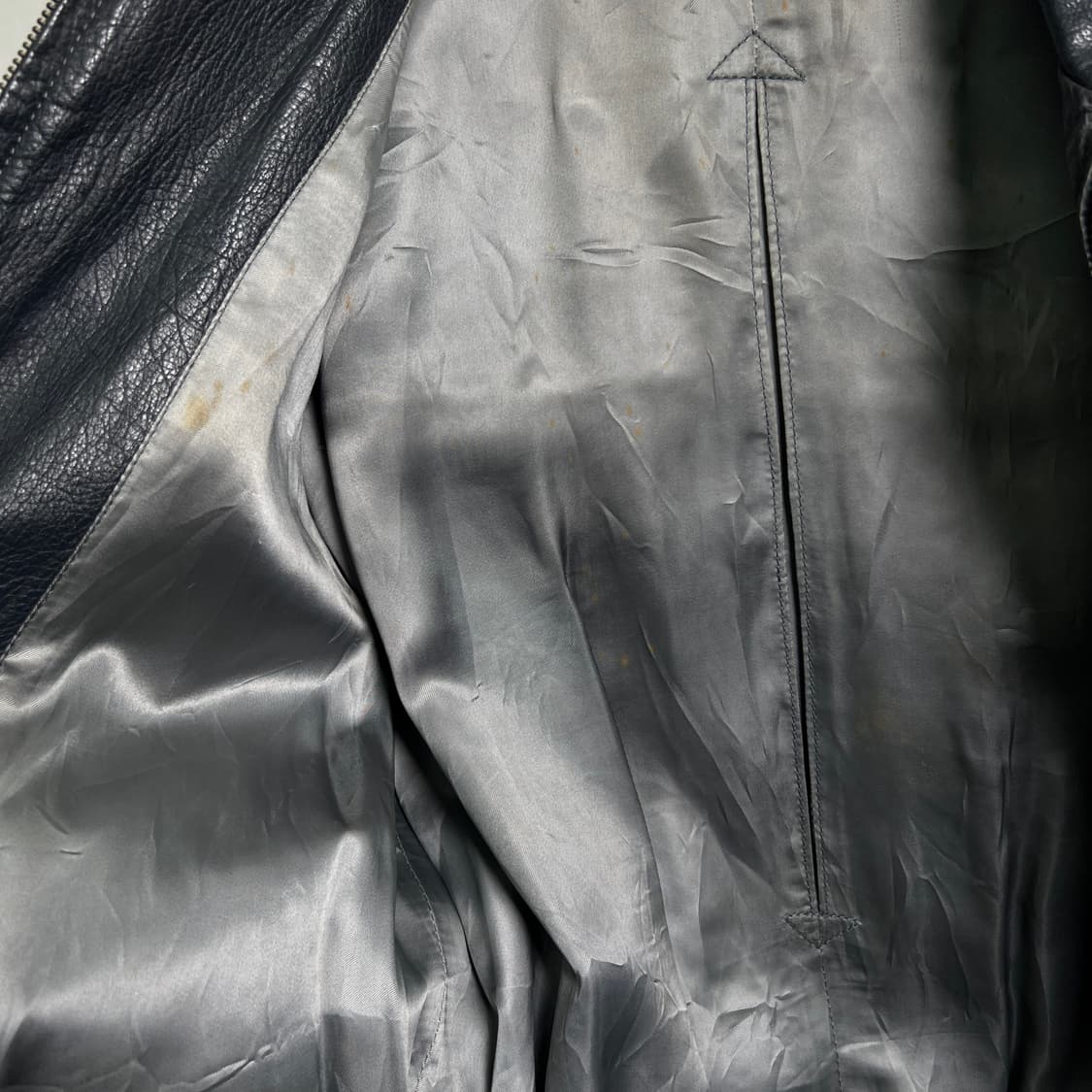 VTG 빈티지 양가죽 봄버 자켓 M 상품이미지10