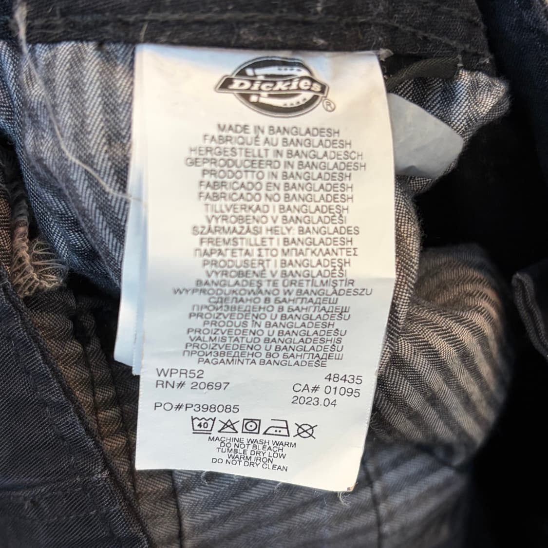 USA 빈티지 디키즈 워크 카고팬츠 상품이미지7