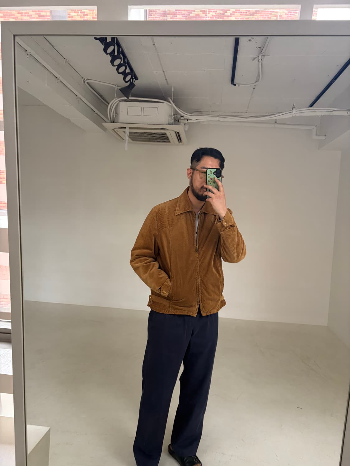 70's  vtg club corduroy sports Jacket.  상품이미지10