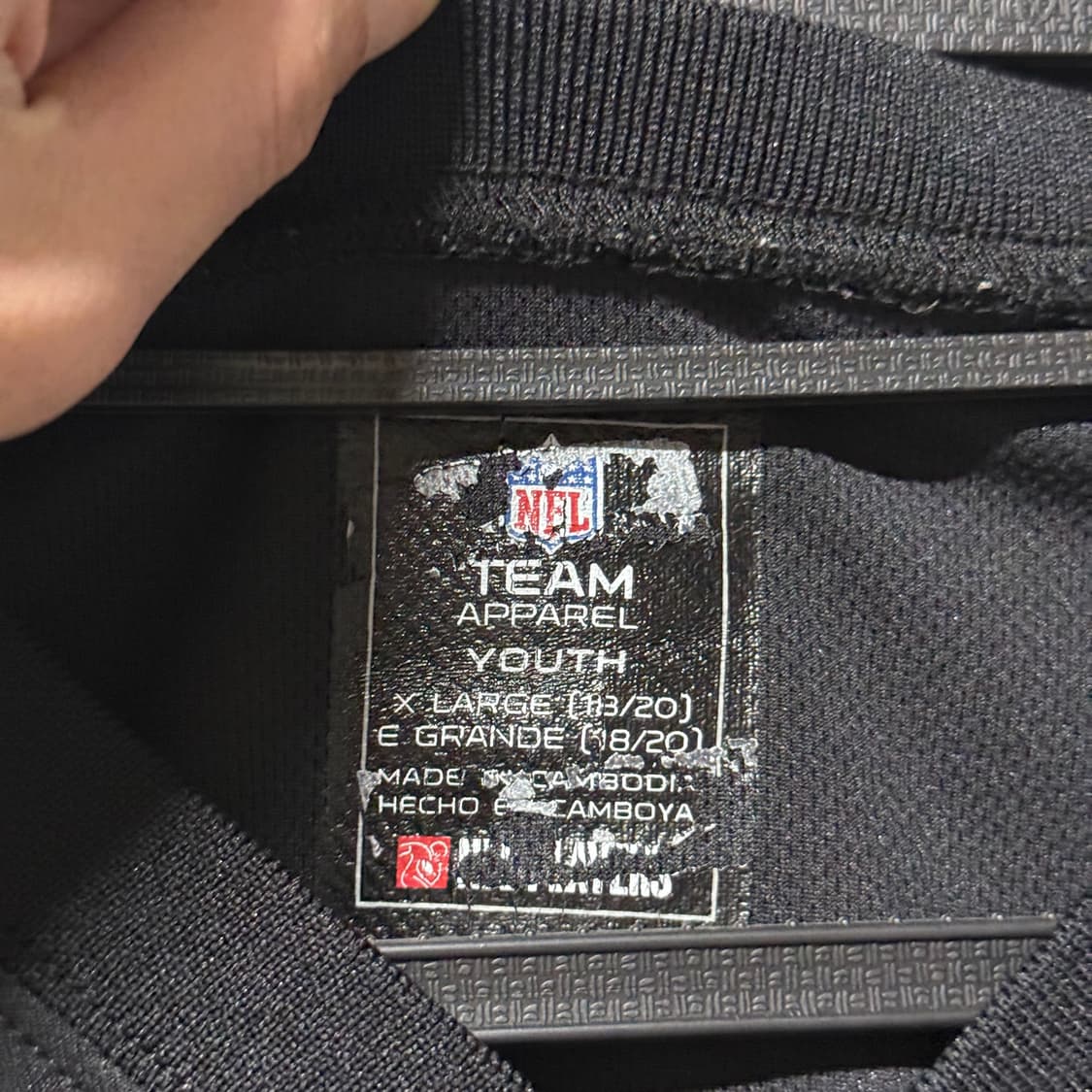 NFL 캐롤라이나 팬서스 캠 뉴튼 마킹 풋볼 져지 상품이미지7