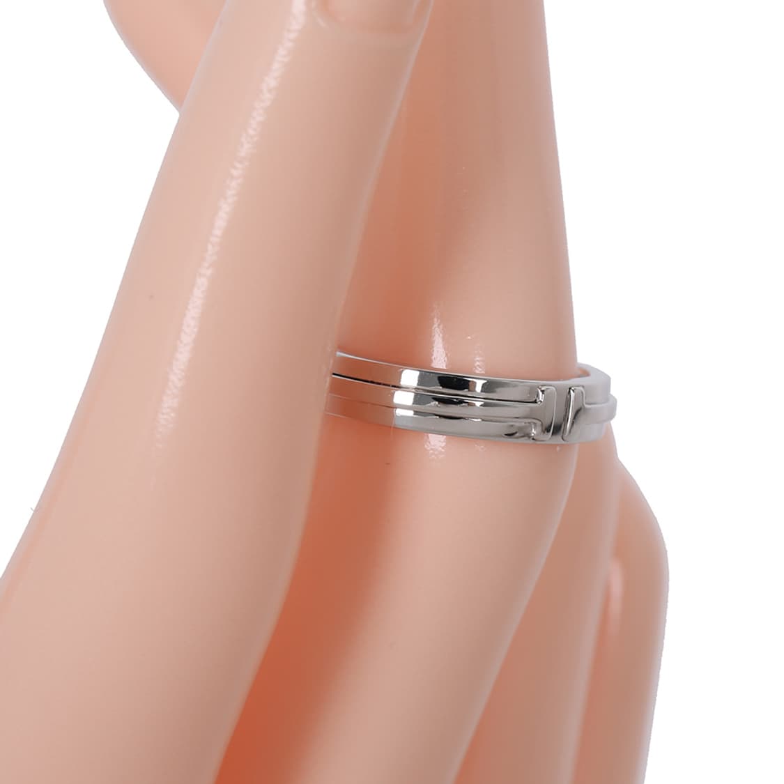 티파니 T 네로우 링 화이트 골드 14호 18K WG반지 36814918 상품이미지7