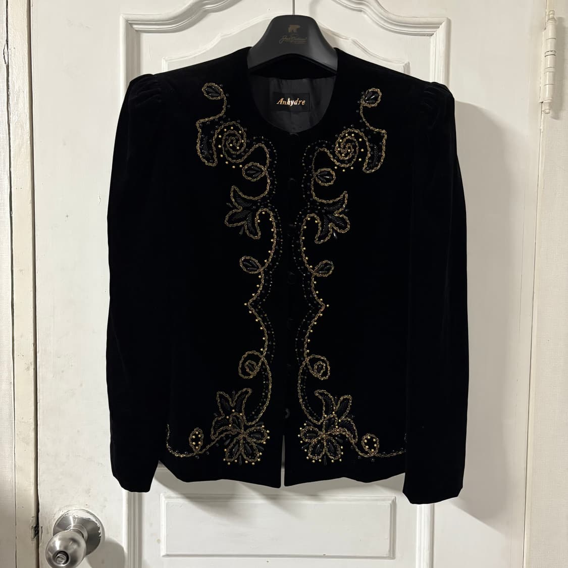 벨벳 블레이저 자켓 나폴레옹 상품이미지2