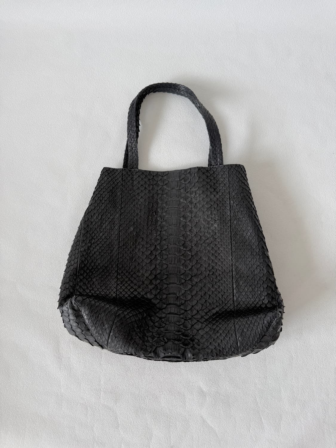 Pre owned 리얼 파이톤 토트백 상품이미지1