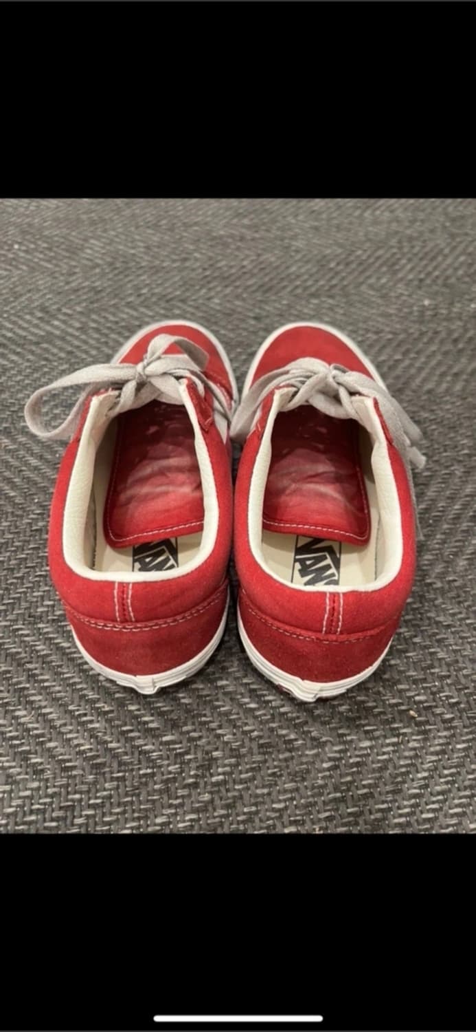 반스 올드스쿨 웨이브워시드 레드 상품이미지2