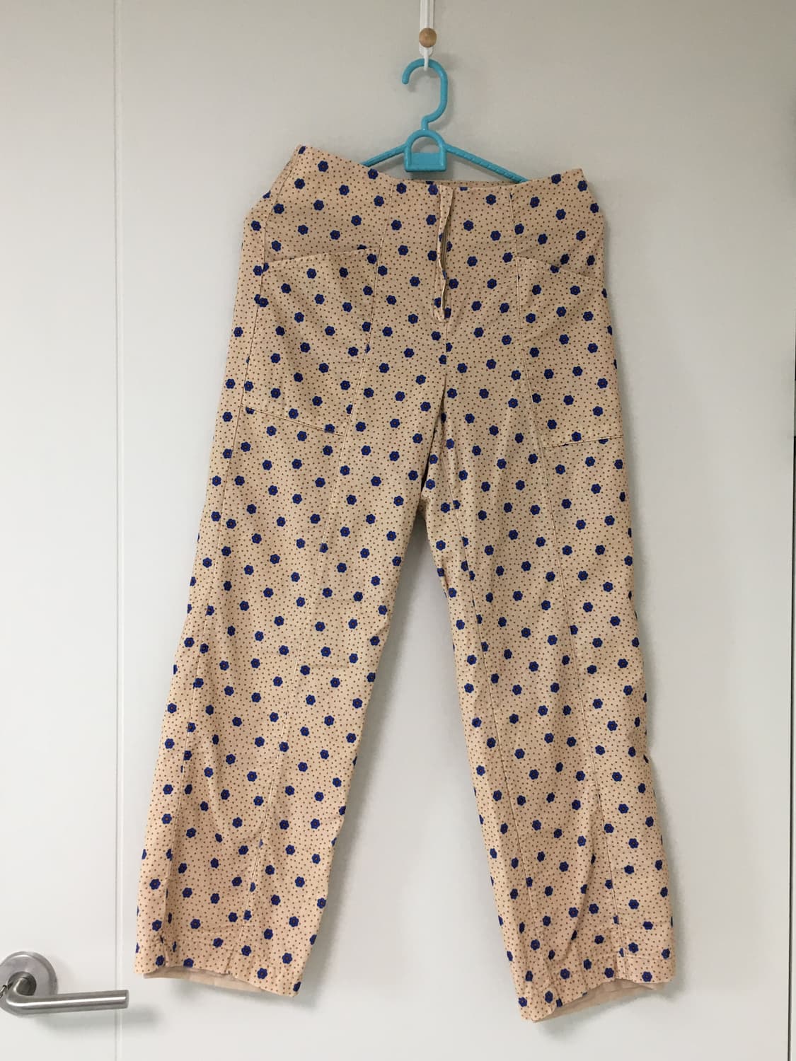 준준스페이스 플로럴 코듀로이 팬츠 상품이미지2