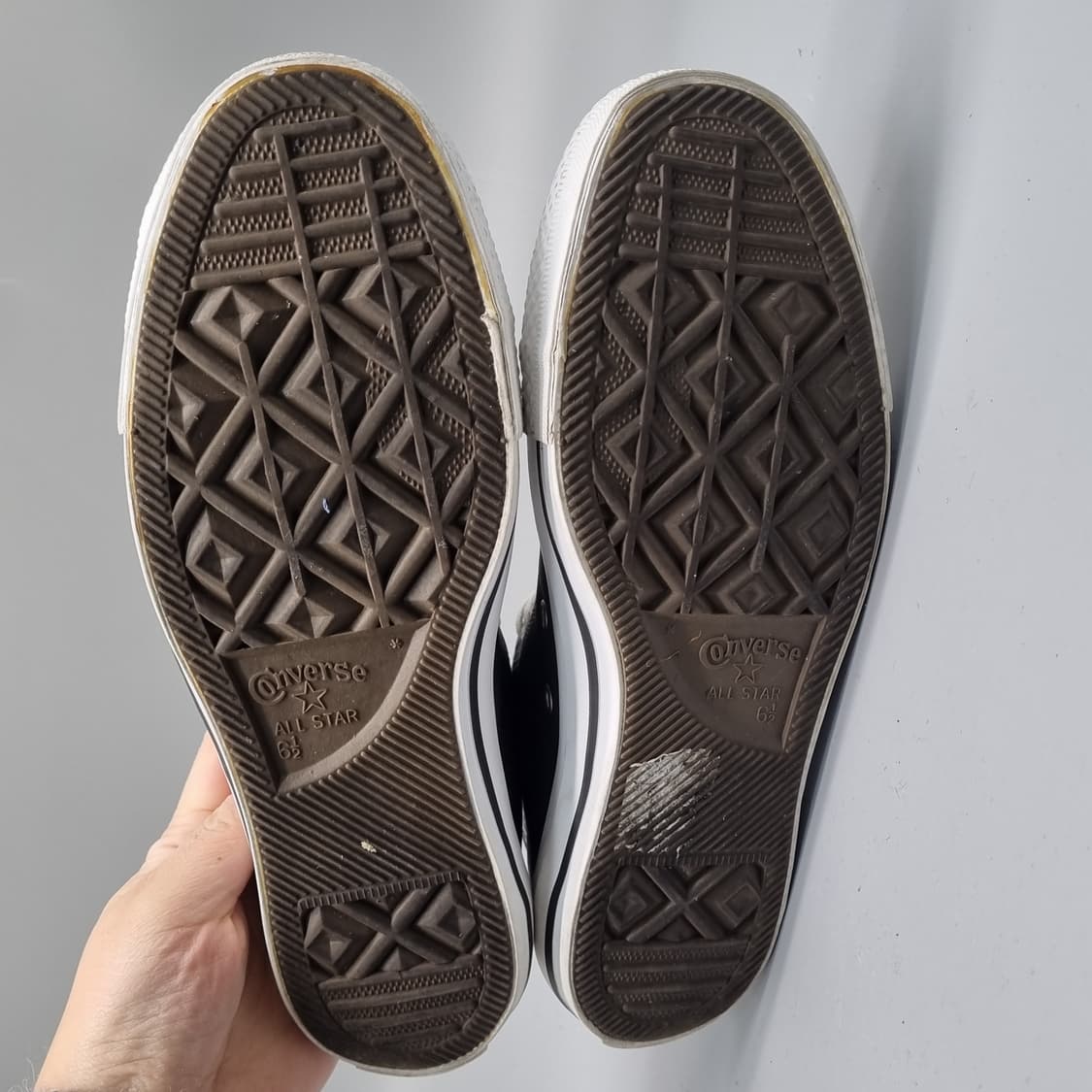 컨버스 척테일러 레더 그레이 하이탑 250 상품이미지3