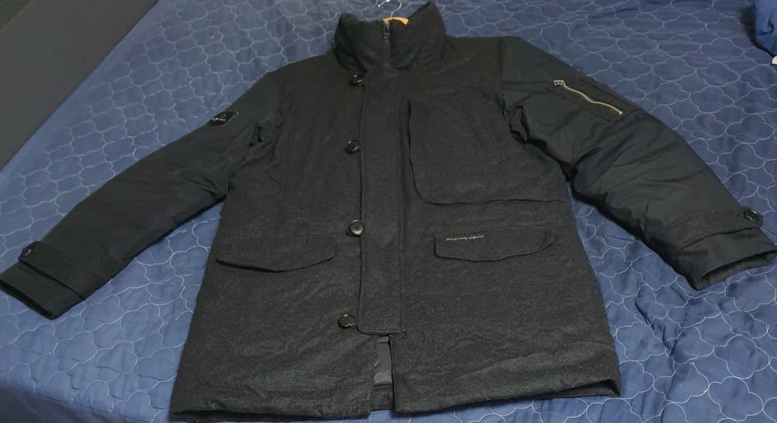 장 미쉘 바스키아 덕다운 패딩 블랙 (XL) 상품이미지1