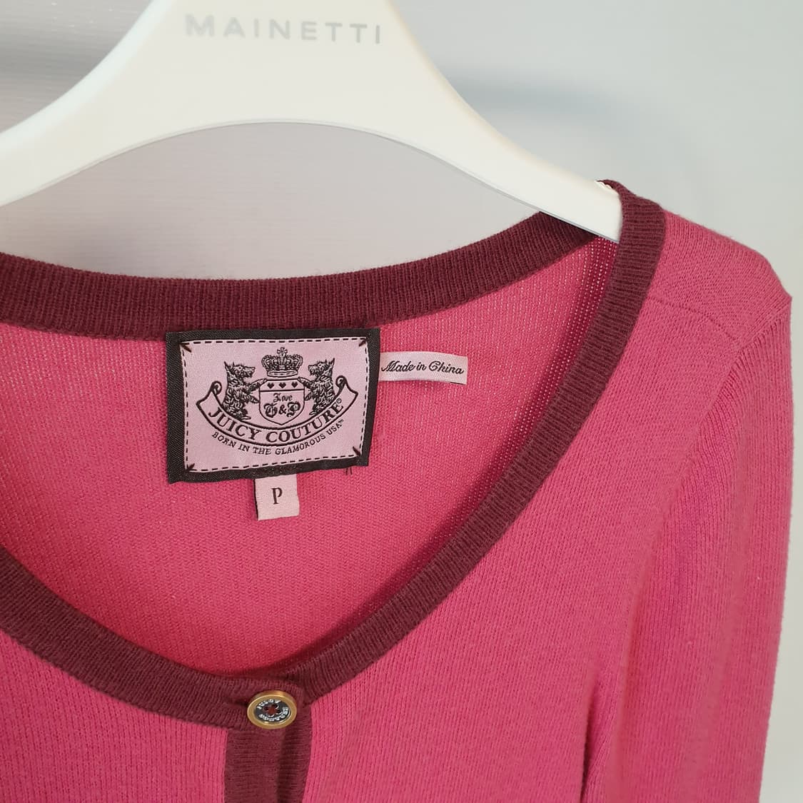 쥬시꾸뛰르 니트가디건 상품이미지3