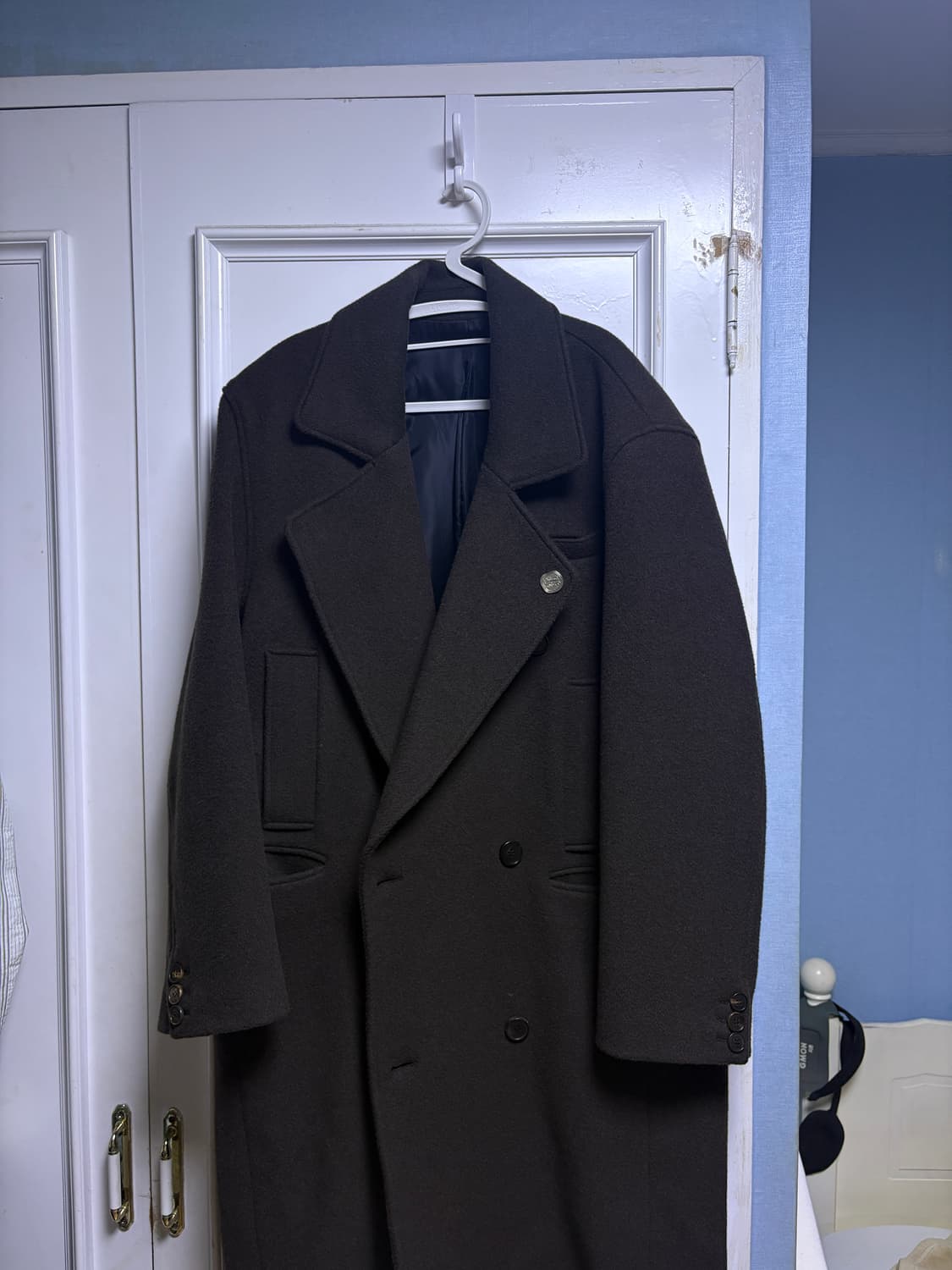 애니타임로릭 라벤더 더블 코트 M(브로치 증정) 상품이미지2