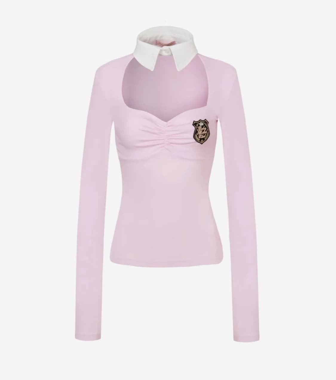 베이비메탈클럽 챠미 카라 탑 연핑크 상품이미지1