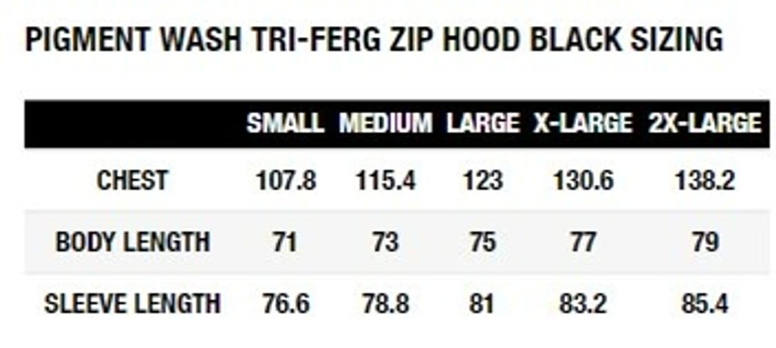 팔라스 피그먼트 워시 트라이퍼그 집 후드 S 상품이미지4