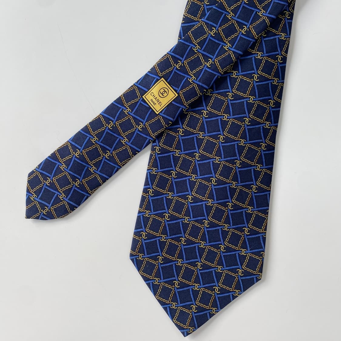 샤넬(CHANEL) 모노그램 명품 정품 넥타이 상품이미지1