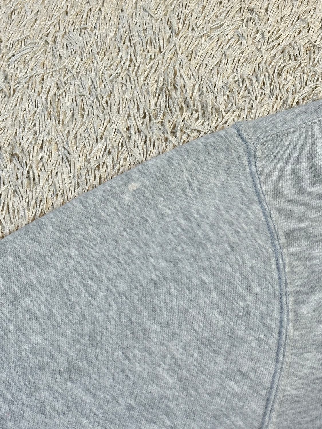 스투시 STUSSY 아플리케 자수 스탁로고 후드티 그레이 상품이미지5