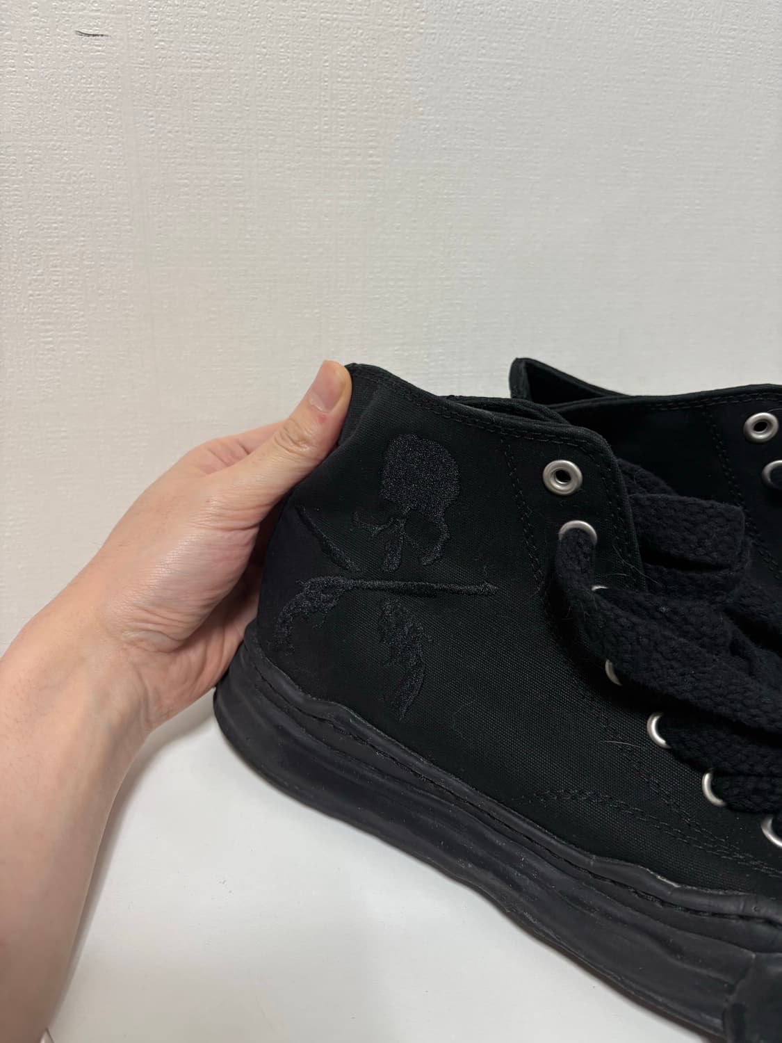 메종 미하라 야스히로 x 마스터마인드 x 로어 피터슨 OG 캔버스 하이 상품이미지2