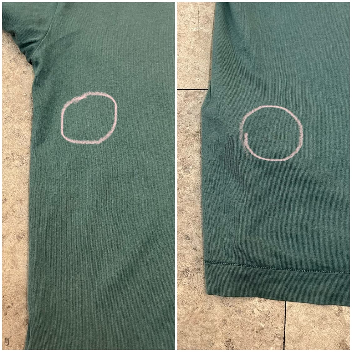 스톤 아일랜드 컴파스 패치 반팔티 그린 S #csz3813 상품이미지9