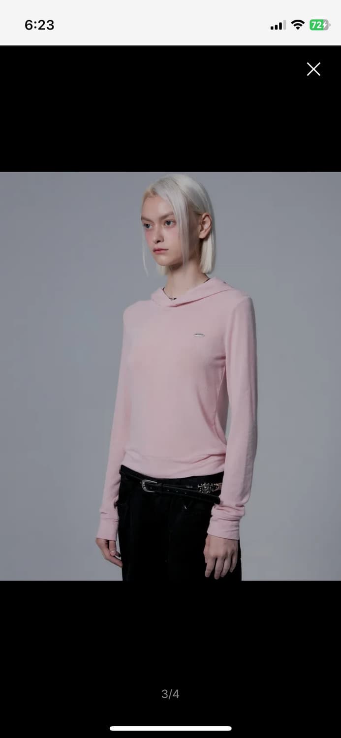 밀리언코르 로고 후드 롱 슬리브 상품이미지2