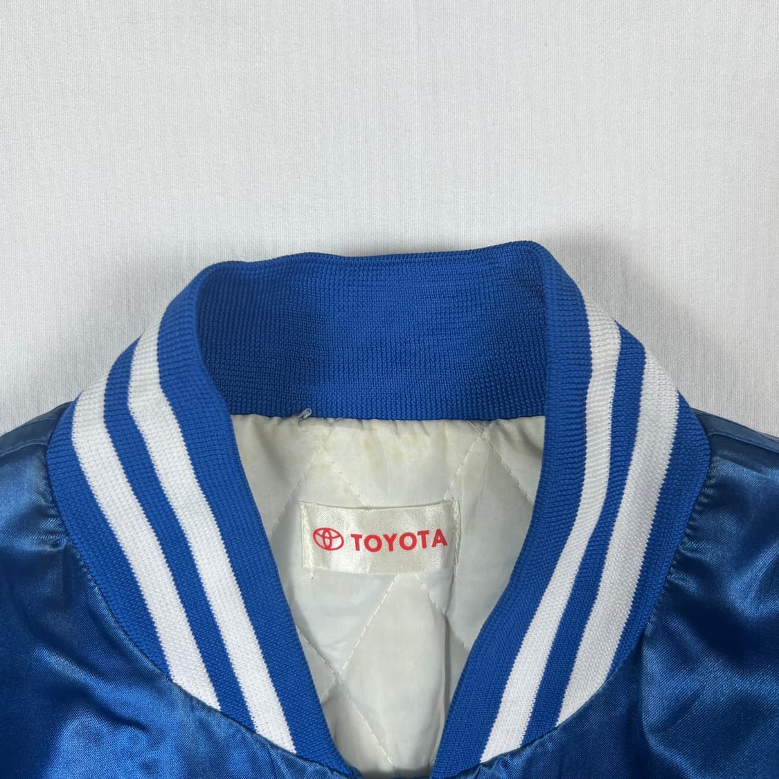 90‘s 95년도 빈티지 노모히데오 로고 사틴 봄버자켓 상품이미지7