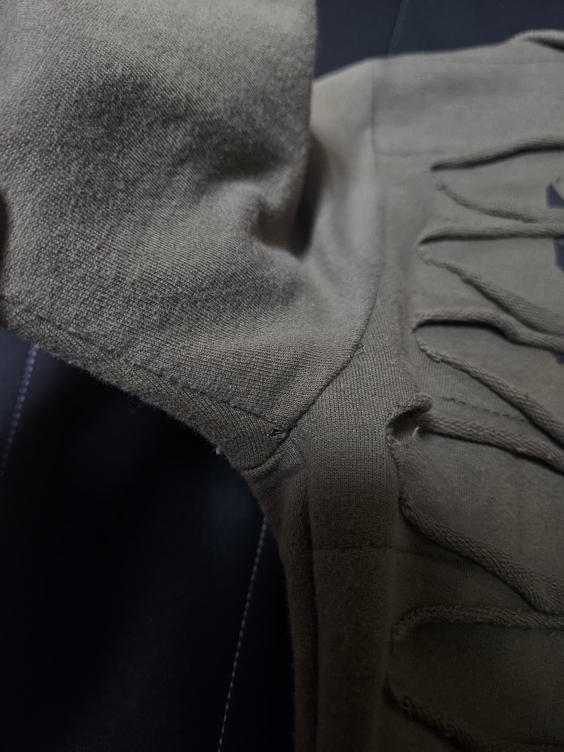 개대장 컷아웃 디테일 펑크 집업 y2k 상품이미지8