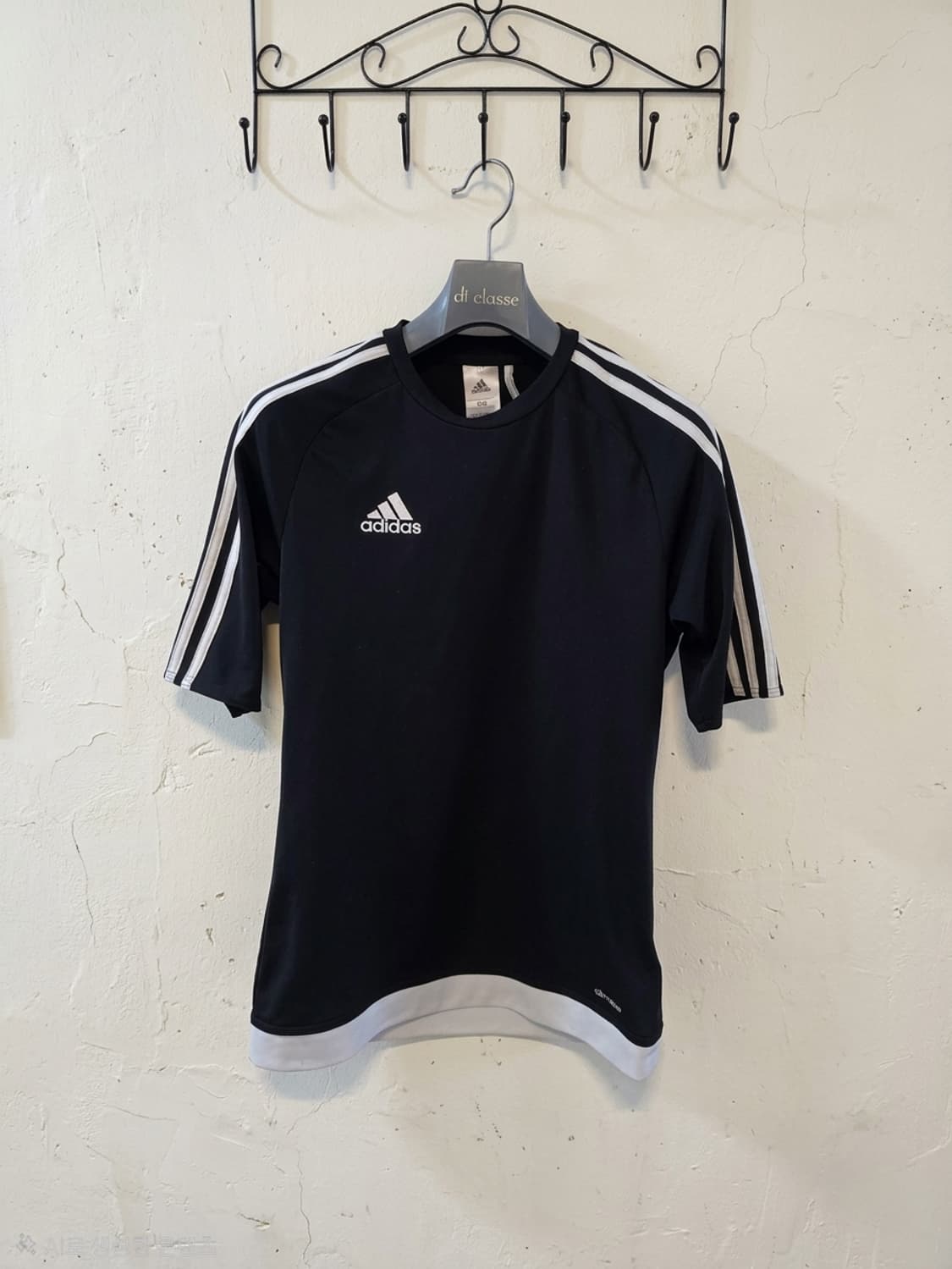 아디다스 삼선 블랙 반팔티 90 상품이미지1