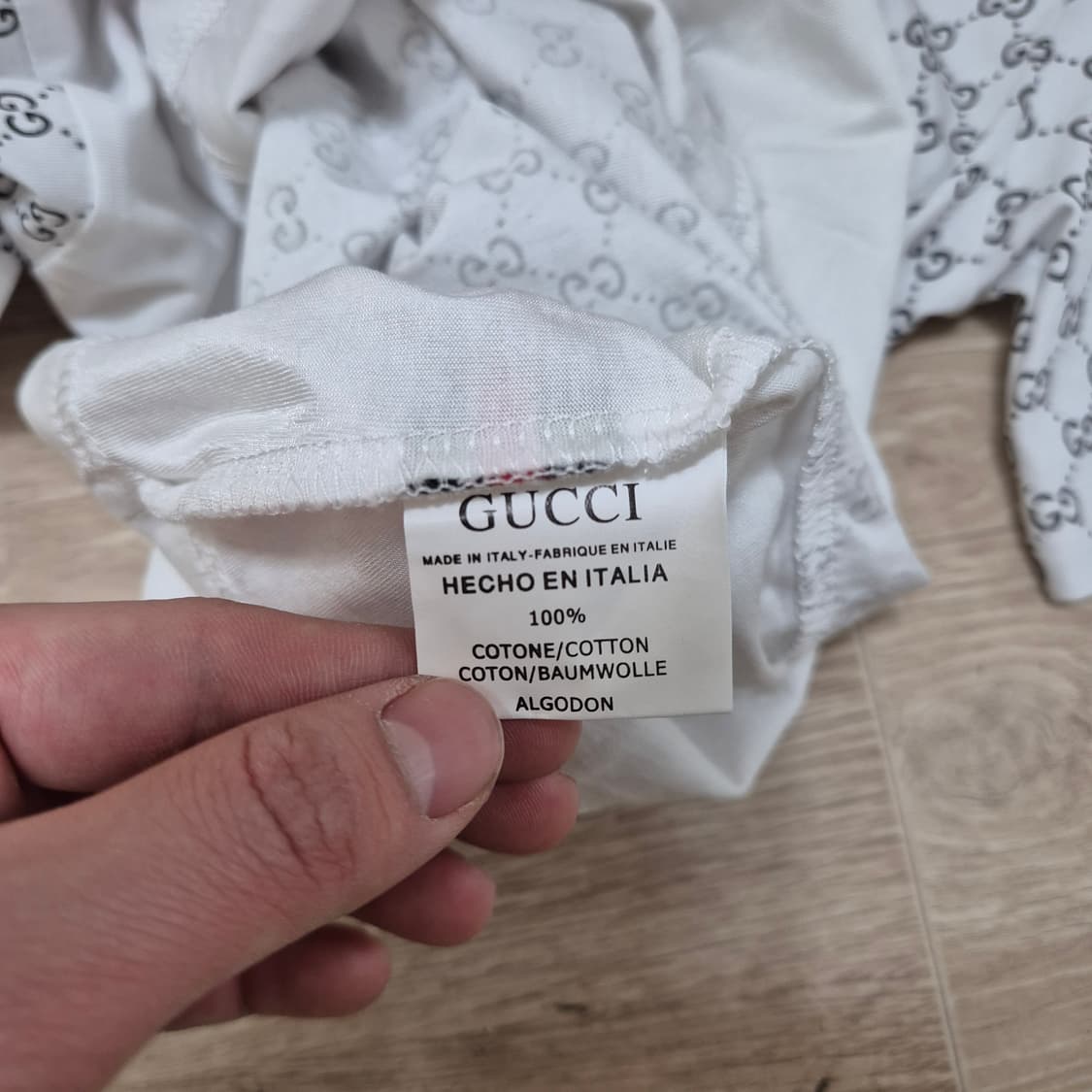 구찌 GG 패턴 반팔티셔츠 L(100) 상품이미지6