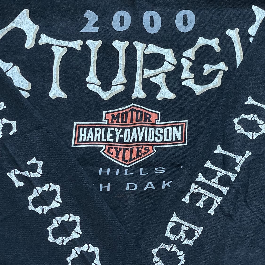 [L] 할리데이비슨 Sturgis 2000 스켈레톤 롱슬리브 상품이미지3