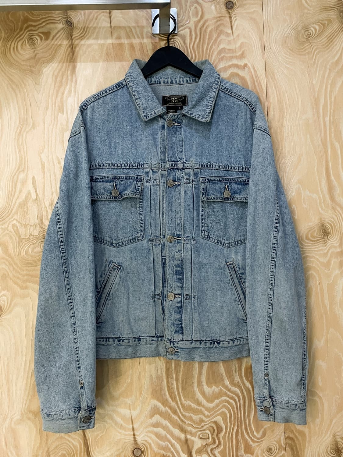 RRL 보로 데님 트러커 자켓 상품이미지4