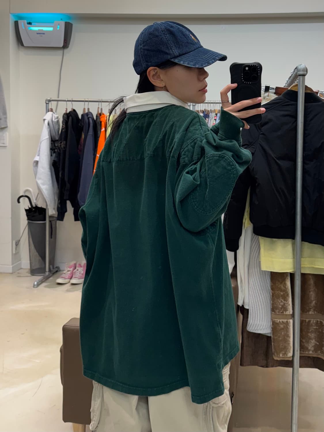 폴로 랄프로렌 럭비셔츠 그린 상품이미지7