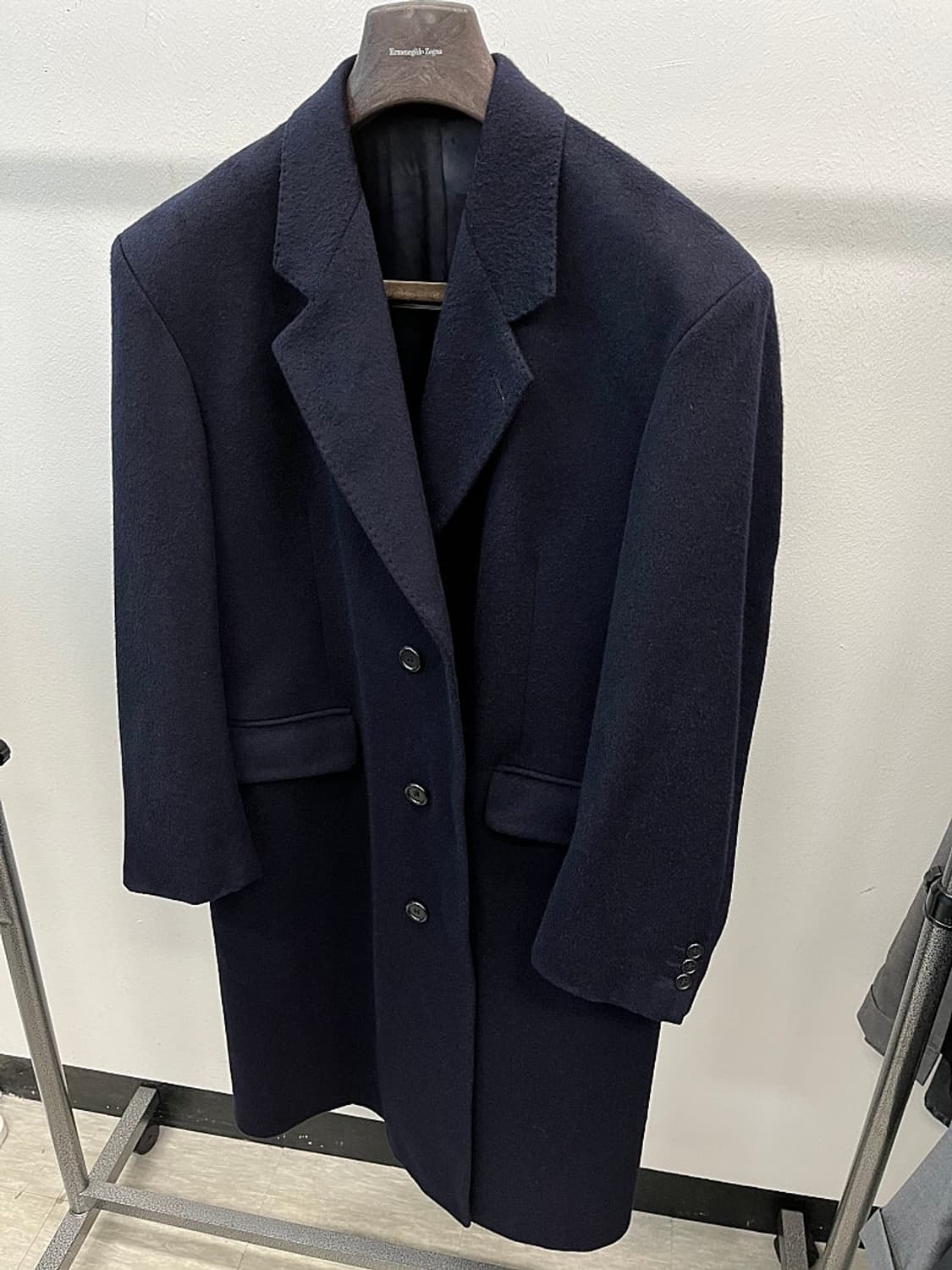 105) 버버리 네이비 울코트  상품이미지1