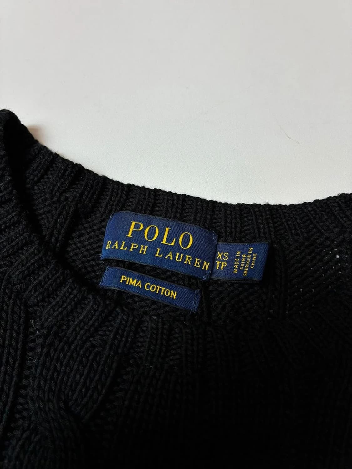 폴로 랄프로렌 피마코튼 신형 꽈배기 코튼 니트 PN8625 상품이미지6
