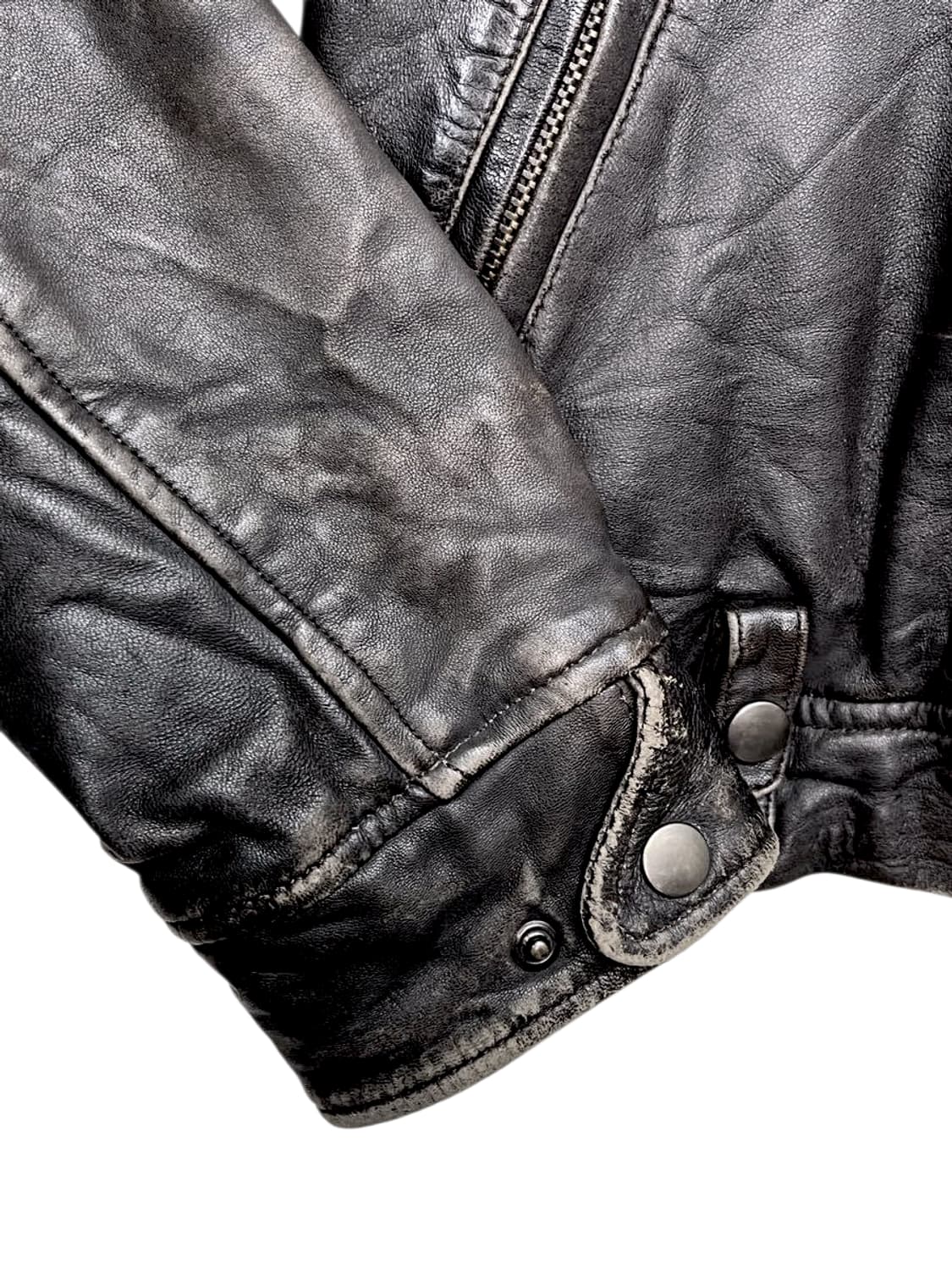 사쥬드크레 항공 라이더 가죽 자켓 상품이미지4