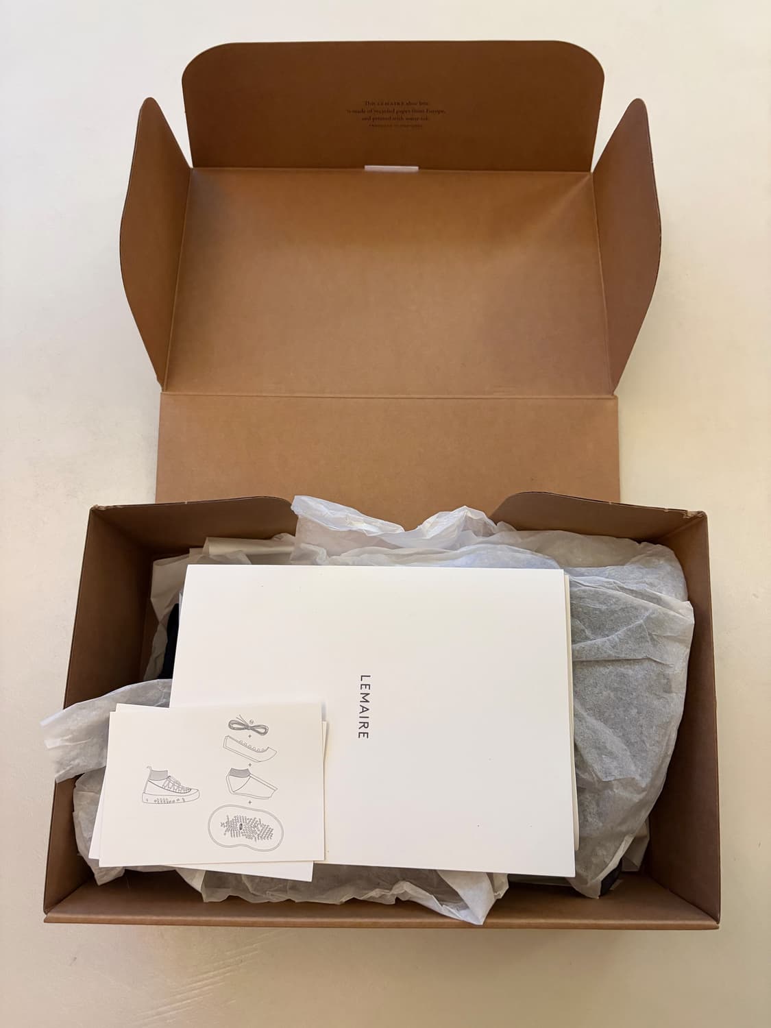 LEMAIRE Vibram Wrap 스니커즈 (아스팔트) 상품이미지10