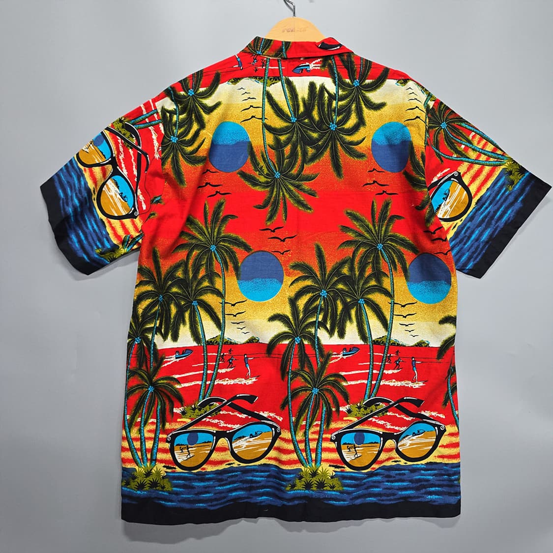 빈티지(VINTAGE) 하와이안 박시핏 반팔 셔츠 2XL 상품이미지3