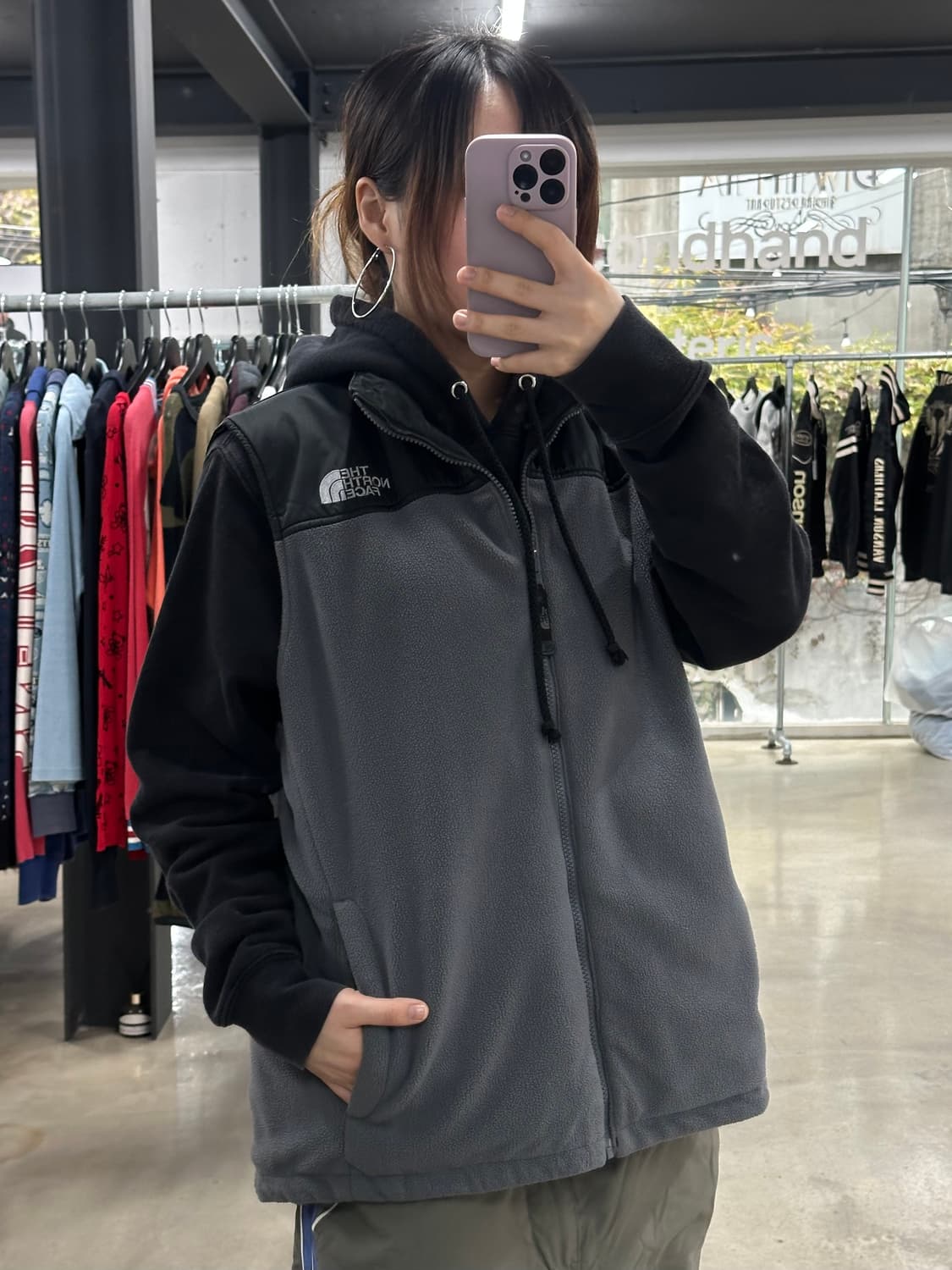 노스페이스 리버시블 플리스 윈드브레이커 베스트 상품이미지4