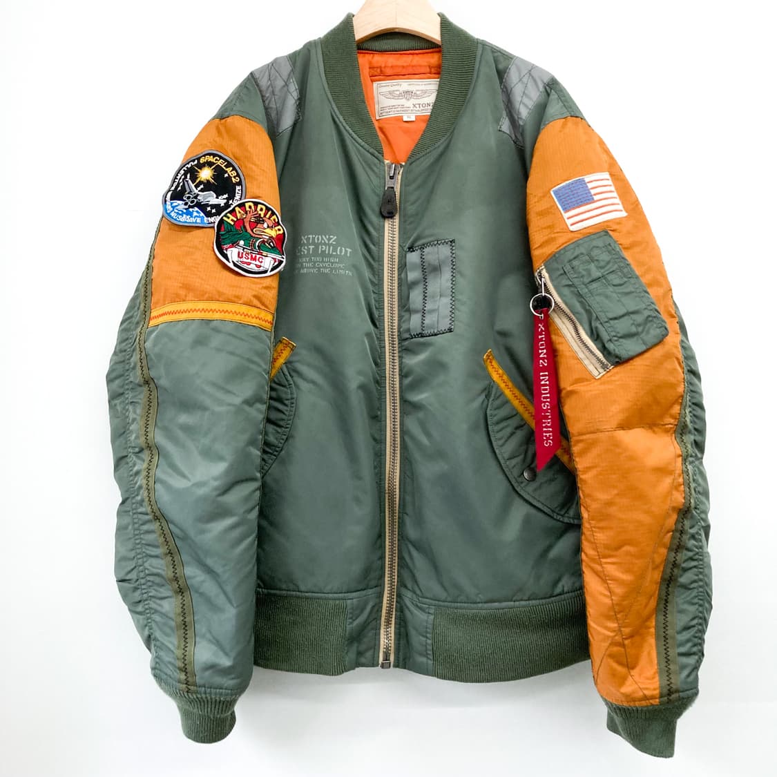 엑스톤즈 톰캣 MA-1 리플렉티브 플라이트 자켓 상품이미지5