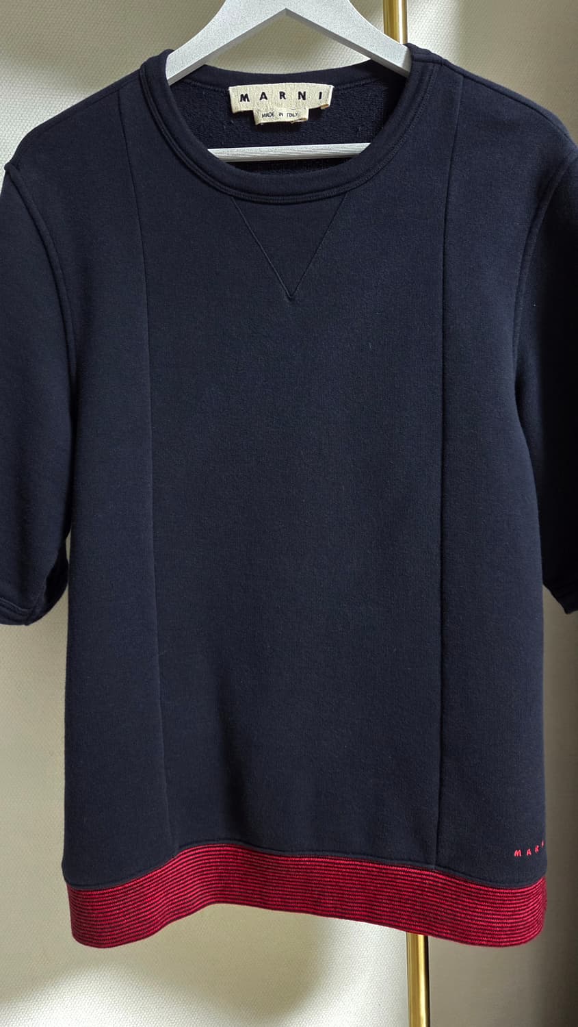 마르니 반팔 스웻셔츠 46사이즈 상품이미지1
