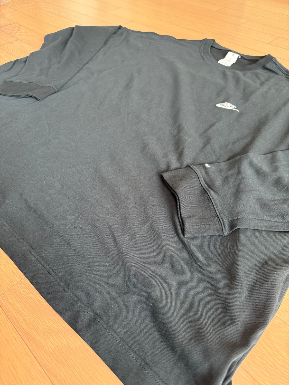 [XXL] 나이키 피스마이너스원 피마원 롱슬리브 긴팔 티셔츠 블랙 지디 상품이미지7