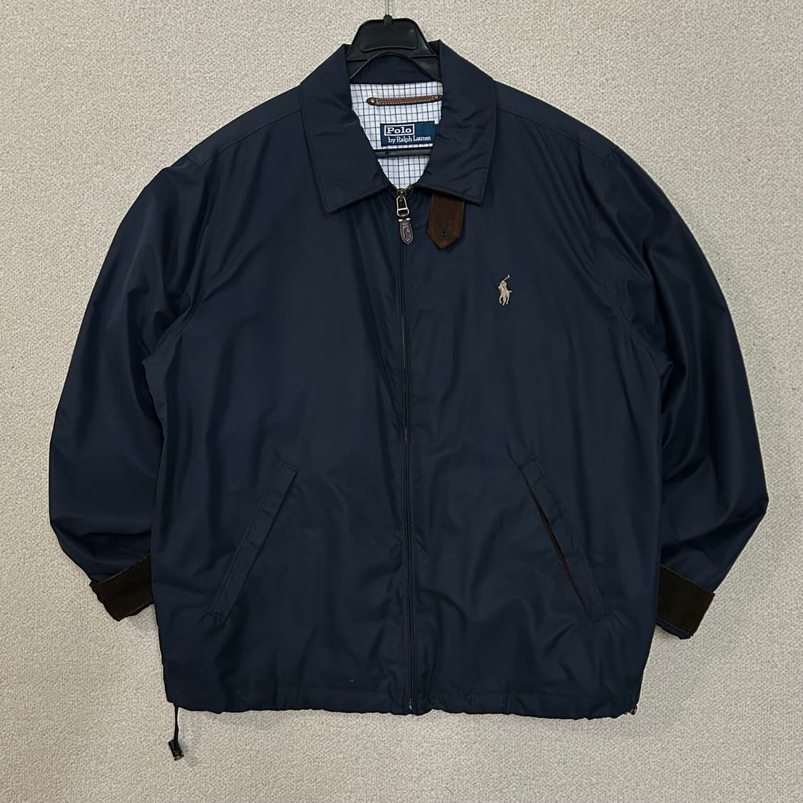 (L) 폴로 랄프로렌 네이비 폴리쉘 스윙톱 자켓 상품이미지1