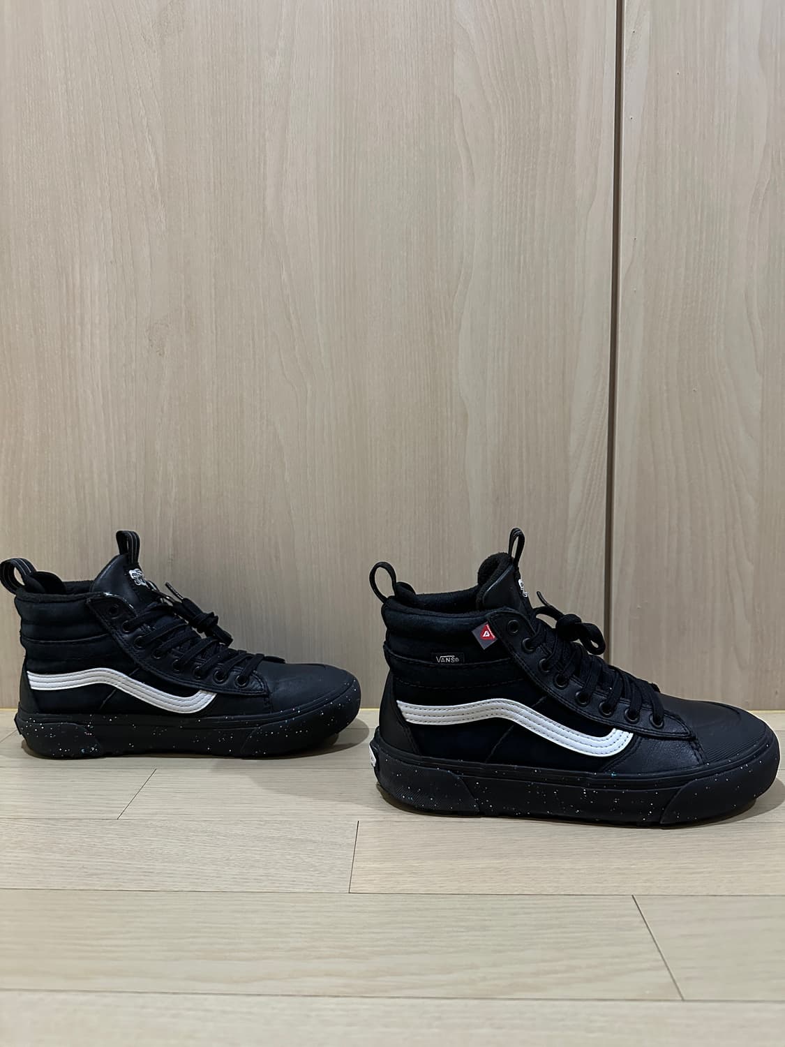 반스 스케이트하이 글리터 블랙 245 상품이미지5