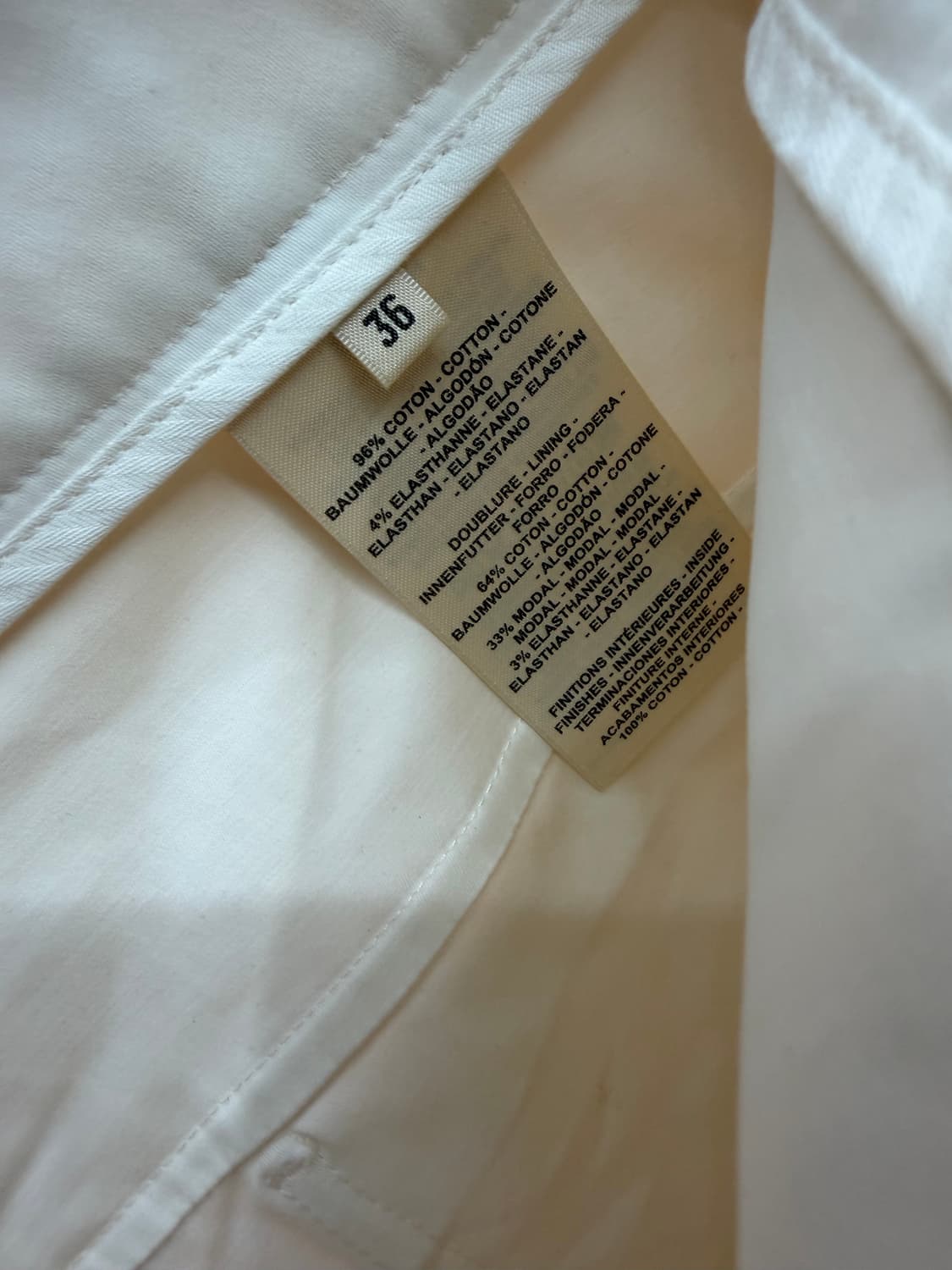 36/ 에르메스 신형 화이트 쇼츠팬츠 상품이미지10