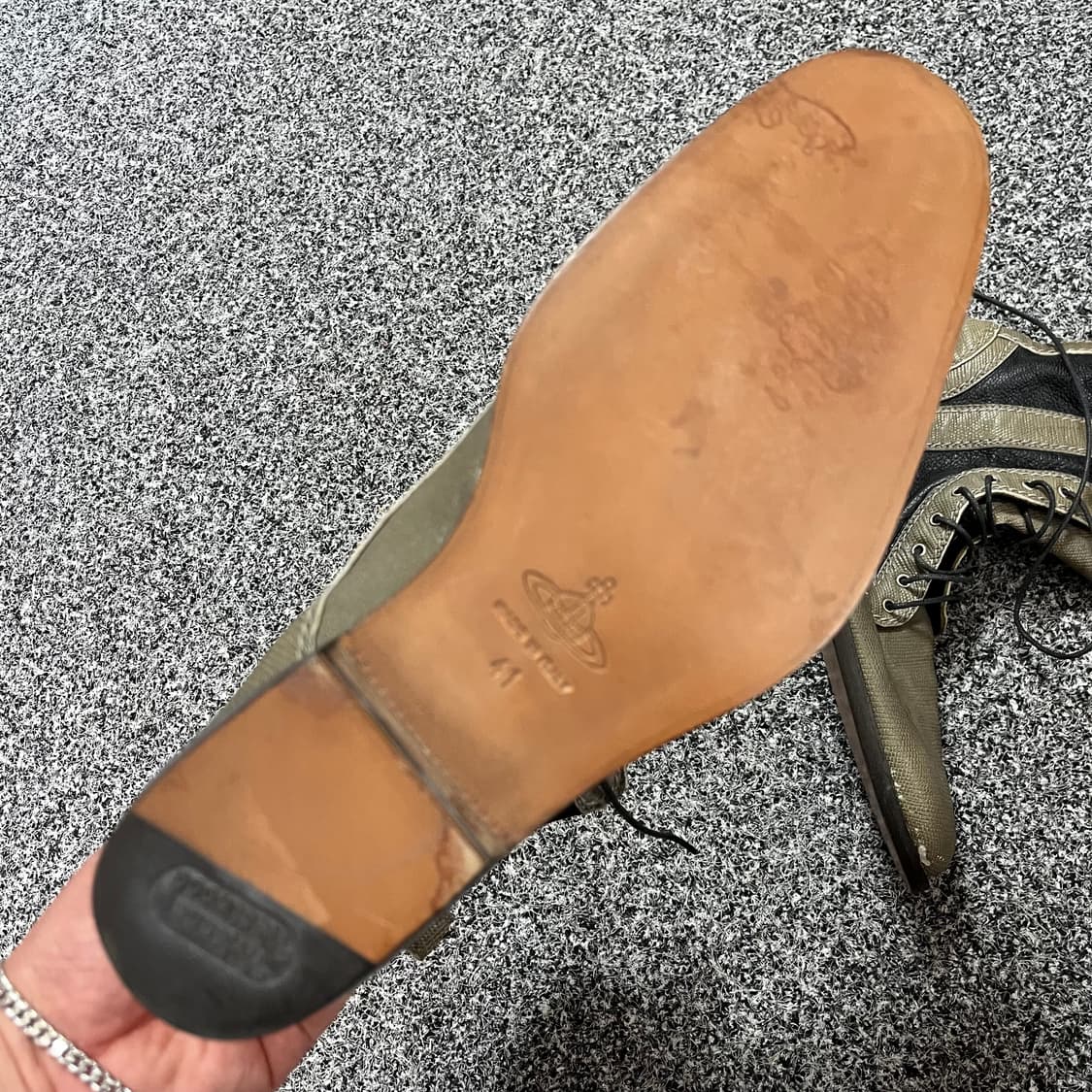 비비안웨스트우드 레더 부츠 41  상품이미지3