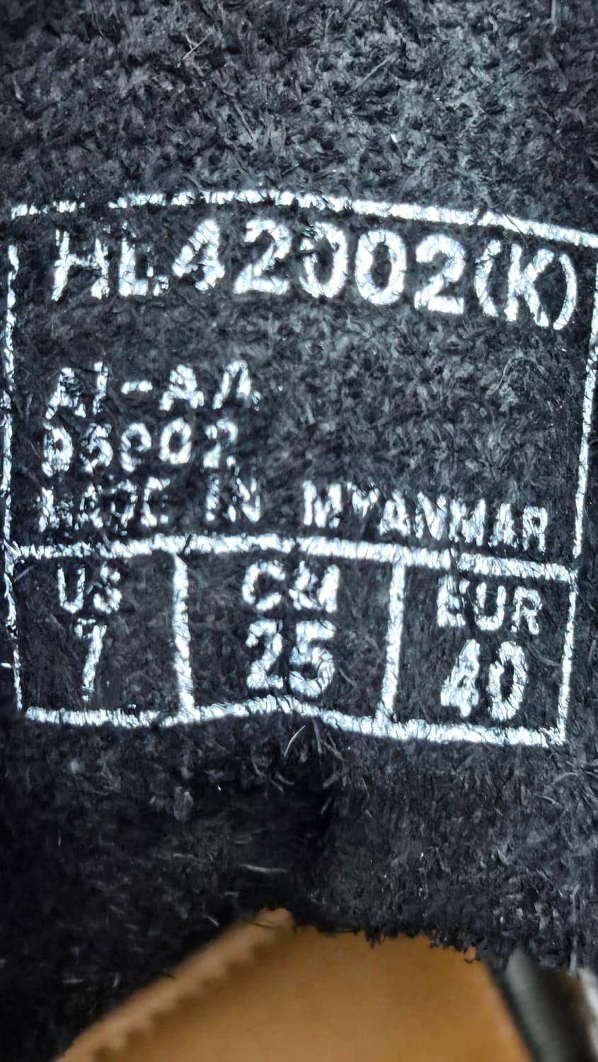 호킨스 250mm-  워커 부츠 블랙 6홀 레이스업 첼시 부츠 상품이미지7