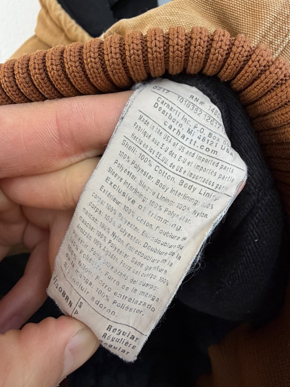 칼하트 J140 액티브 워크 자켓  상품이미지7