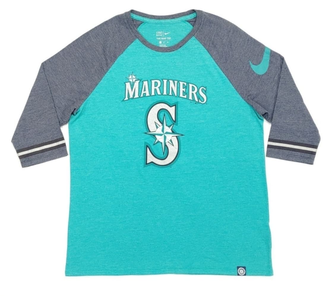 나이키 MLB 마리너스 7부티셔츠 XL 상품이미지1