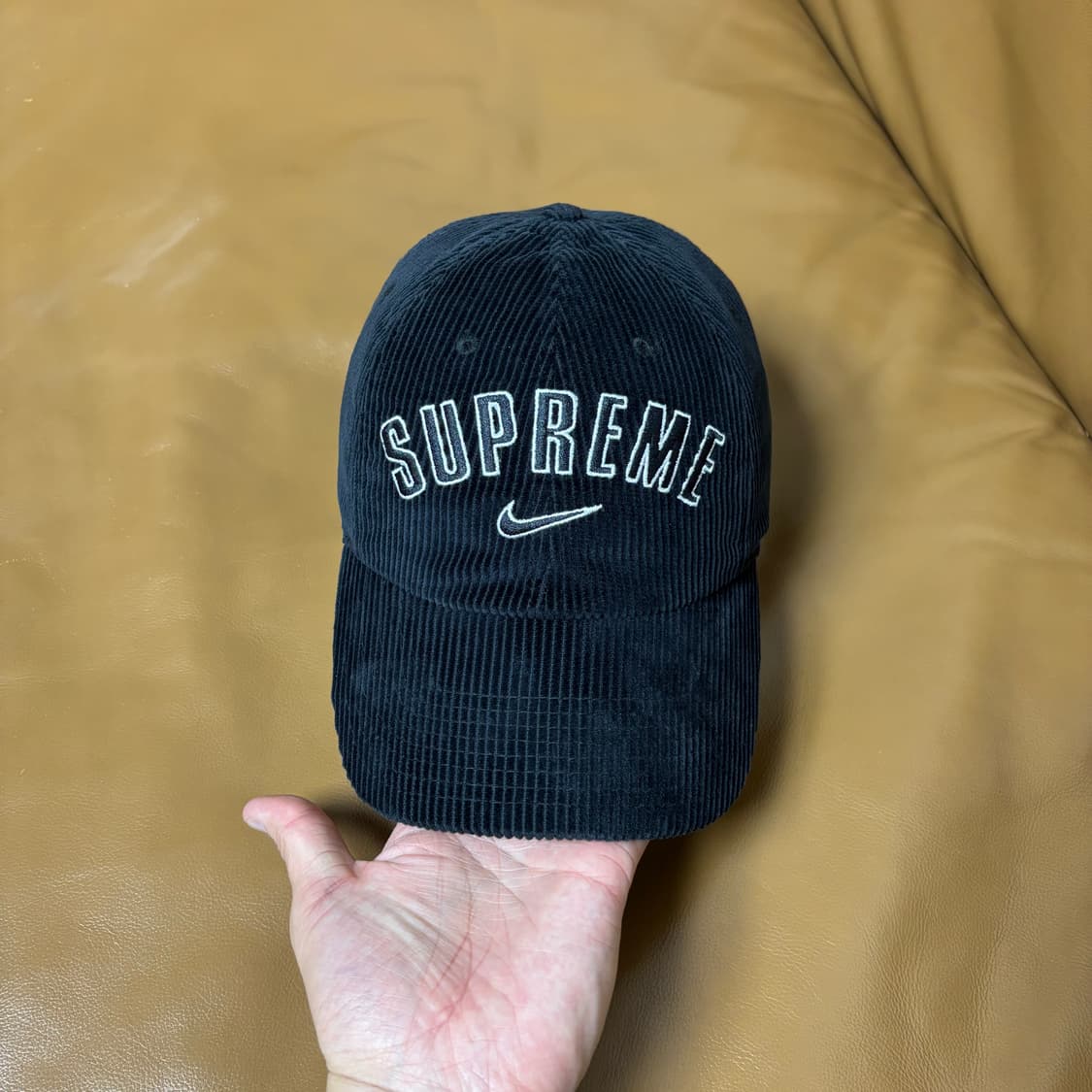 Supreme x Nike 슈프림x나이키 아크 블랙 6패널 볼캡 모자 상품이미지2