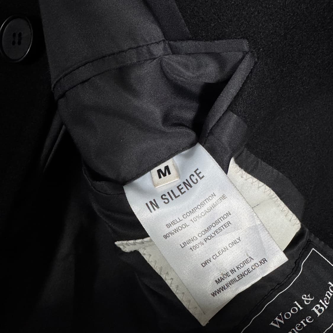 인사일런스 캐시미어 롱코트 M사이즈 상품이미지7