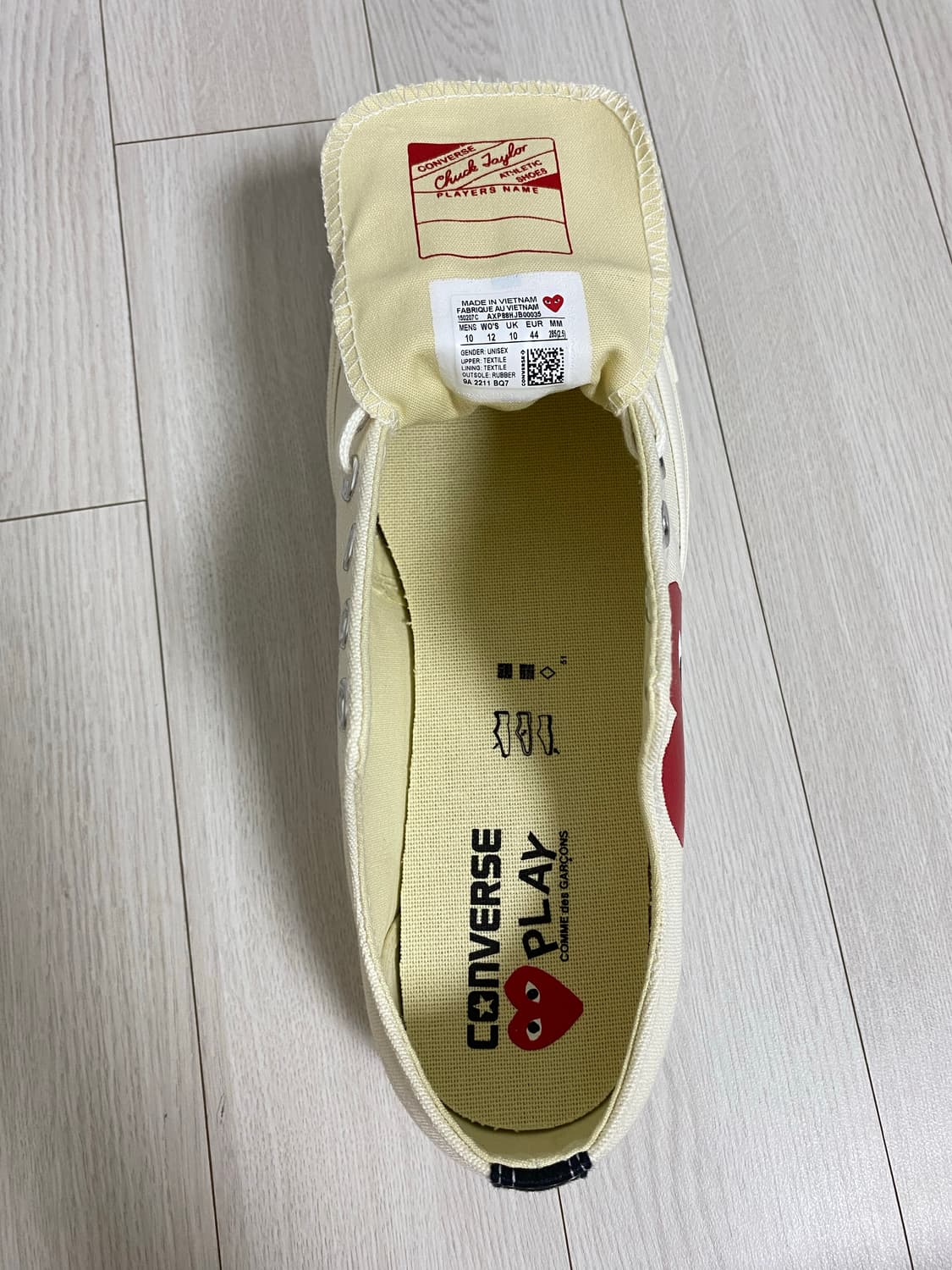 PLAY COMME DES GARCONS X CONVERSE 상품이미지8