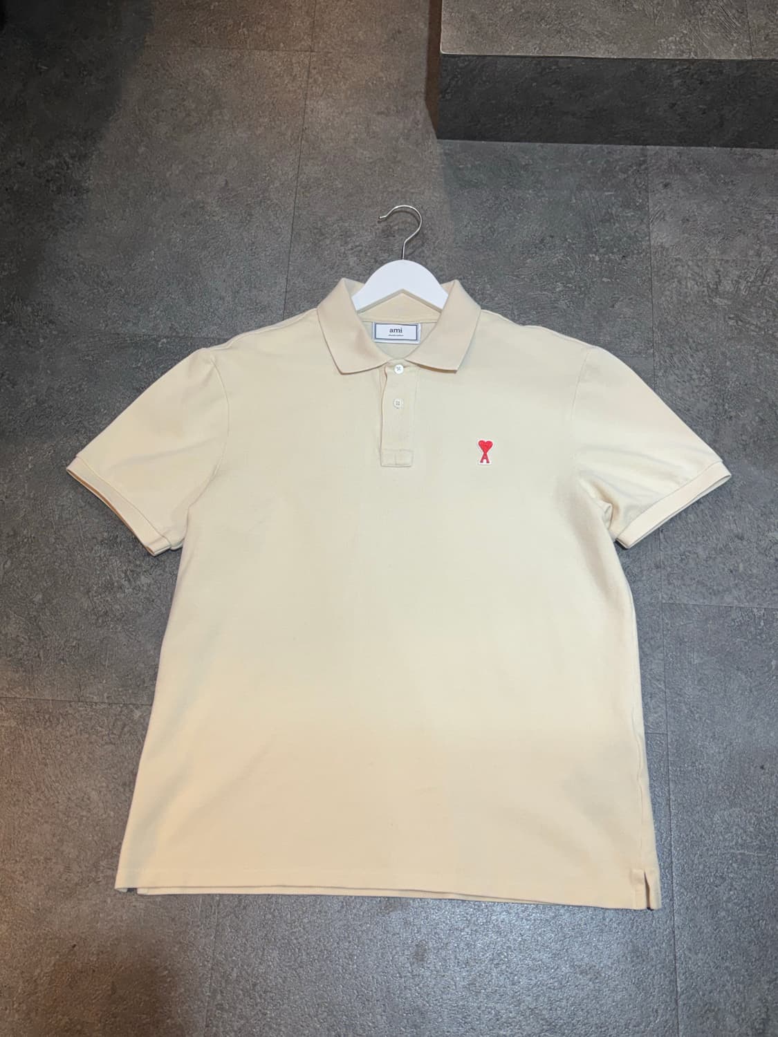 AMI 아미 20ss 스몰로고 반팔 카라티 티셔츠 105사이즈 상품이미지2