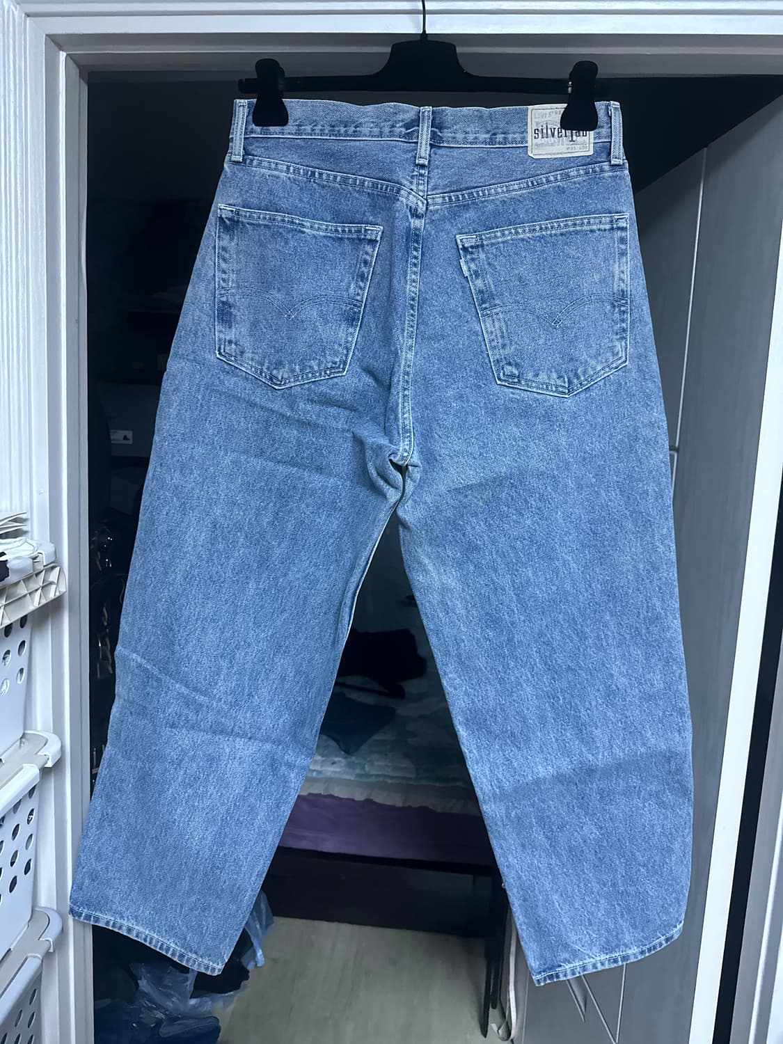 [31X30] 리바이스 실버탭 배기 데님 팬츠 중청 상품이미지3